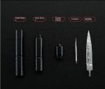 Pencil-Style Pocket Knife for Multi-purpose Outdoor Survival and Tactical EDC - 图片 9