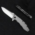 Outdoor Ready Titanium Alloy Folding Knife for Camping Adventures - 图片 6