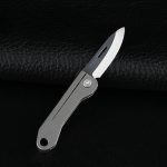 Titanium Mini Folding Knife Keychain EDC Portable Utility Letter Opener - 图片 4