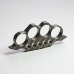 TC4 Titanium Self-Defense Knuckle Duster Compact Tool with Window Breaker - 图片 8