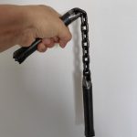Handcrafted Tungsten Steel Meteor Chain Whip Baton - 图片 5