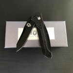 Liome Outdoor EDC Knife with Carbon Fiber Handle and Tactical Folding Blade - 图片 2