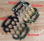 Brass Knuckle Duster with Four Finger Defense for Personal Safety - 图片 12