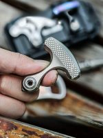 Titanium Sailor Knuckle Duster Push Poker EDC Tool - 图片 5