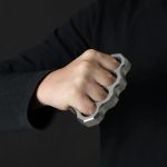 Solid Fine Steel Knuckle Duster Tactical Tool for Personal Safety - 图片 3