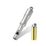 Titanium Waterproof Storage Bin Camping Emergency Multi-function Whistle - 图片 8