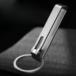 Titanium Anti Loss Keychain Belt Clip Durable Outdoor Hook