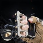 Self-Defense Knuckle Duster Flashlight with Emergency Glass Breaker - 图片 2