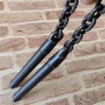 Handmade Tungsten Steel Nunchucks with Heavy Stick for Self-Defense and Window Breaking - 图片 10