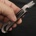 Titanium Wrench Screwdriver Pry Bar EDC Multitool Bottle Opener Stress Reliever - 图片 5