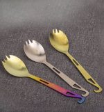 Titan Titanium Spork & Bottle Opener - 图片 4