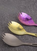 Titan Titanium Spork & Bottle Opener - 图片 6