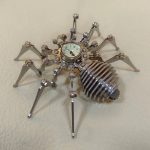 Stainless Steel Time Spider Puzzle for Unique Decor - 图片 9