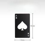 Steel Ace Card Bottle Opener for Home Bar and Beer Lifting - 图片 10