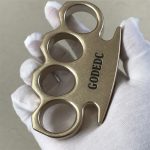 GODEDC KING OF GOD Stonewashed Brass Knuckle Duster Classic Edition - 图片 7