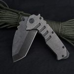 G10 Handle Tactical Folding Knife with 9cr18mov Blade for Outdoor Camping Gear - 图片 5