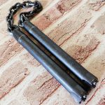 Handmade Tungsten Steel Nunchucks with Heavy Stick for Self-Defense and Window Breaking - 图片 8