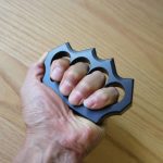 Heavy-Duty Aluminum Knuckle Duster Portable Emergency Tool - 图片 2