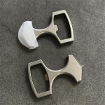 Titanium Keychain EDC Tool With Bottle Opener and Glass Breaker Pendant