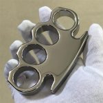 The King Classic High-Gloss Steel Knuckle Duster for Everyday Protection - 图片 6