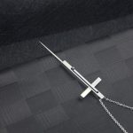 Cross EDC Self Defense Mini Retractable Pocket Knife Necklace - 图片 2