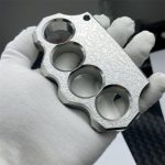 Engraved Knuckle Duster Sturdy Steel Everyday Carry Tool - 图片 14