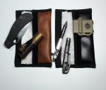 EDC Quiver: Leather Sheath & Pouch Set - 图片 2