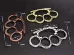 Brass Knuckles Duster for Self-Defense and Window Breaking StoneGrip Design - 图片 6