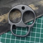 Laughing Alien Tech KJ Skull Double Hole Titanium EDC Survival Tool - 图片 4