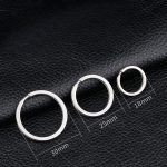 Titanium Key Ring Holder Mini Durable Circle Keychain Lightweight Clip - 图片 3