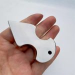 15mm Thick Stainless Steel Knuckle Breaker for Tough Use