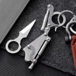 Pocket Blade Keychain with High Rebound for EDC and Personal Defense