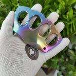 Tough Titanium Alloy Knuckle Duster Self-Defense Tool for EDC - 图片 2