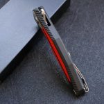 G10 Handle 154 Steel Folding Camp Pocket Knife - 图片 5