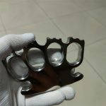 EDC Titanium Knuckle Duster for Personal Protection and Window Breaking