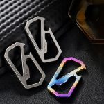 Titanium MultiTool Keychain Belt Buckle