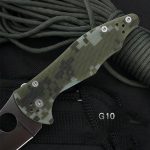 G10 Grip Folding Knife for Tactical EDC and Outdoor Adventures - 图片 7
