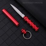 EDC Survival Keychain Tool with Mini Tactical Pocket Knife for Defense - 图片 12
