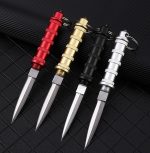 EDC Survival Keychain Tool with Mini Tactical Pocket Knife for Defense - 图片 8