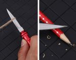 EDC Survival Keychain Tool with Mini Tactical Pocket Knife for Defense - 图片 3