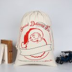 Organic Cotton Drawstring Bag Environmental Protection - 图片 2
