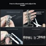 Titanium Steel Defense Wristband Accessory - 图片 9