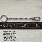 Titanium Spring Carabiner Keychain EDC Flashlight Clip Multi Tool - 图片 9